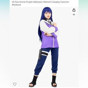 Hinata Cosplay Costume 💜 Naruto